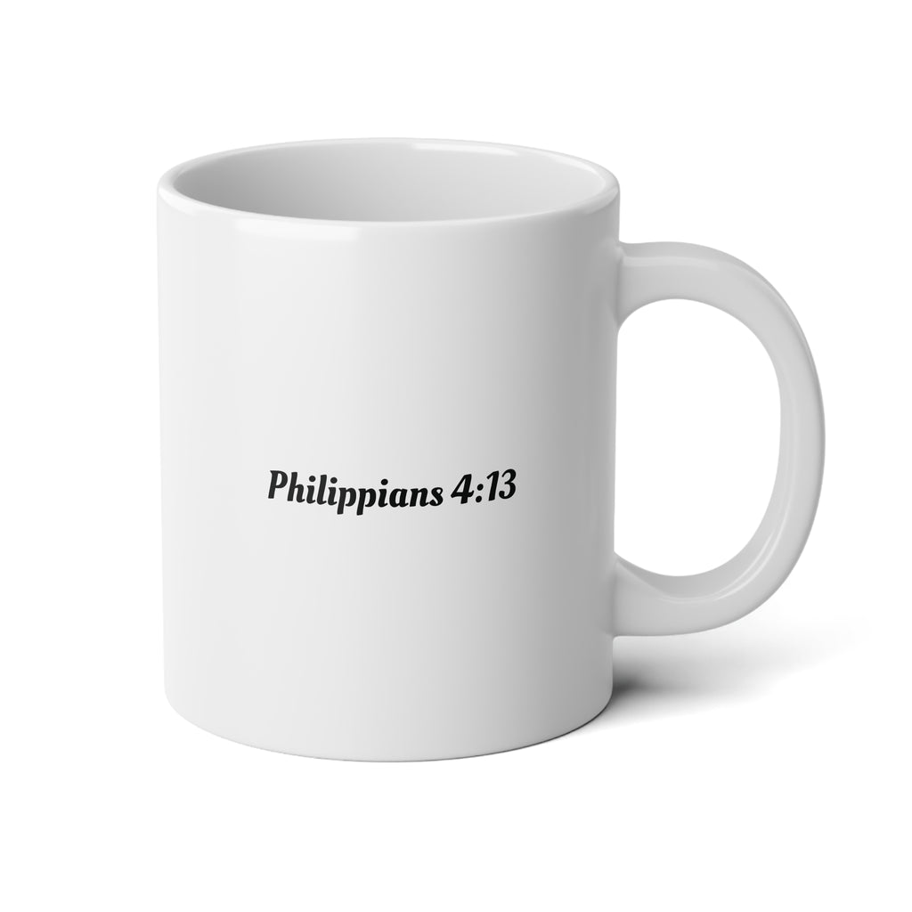 Philippians 4:13-20oz Jumbo Coffee Mug
